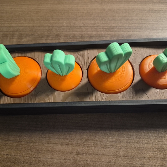 Fidget Toy Set Collapsible Carrots Garden - Picture 3 of 6